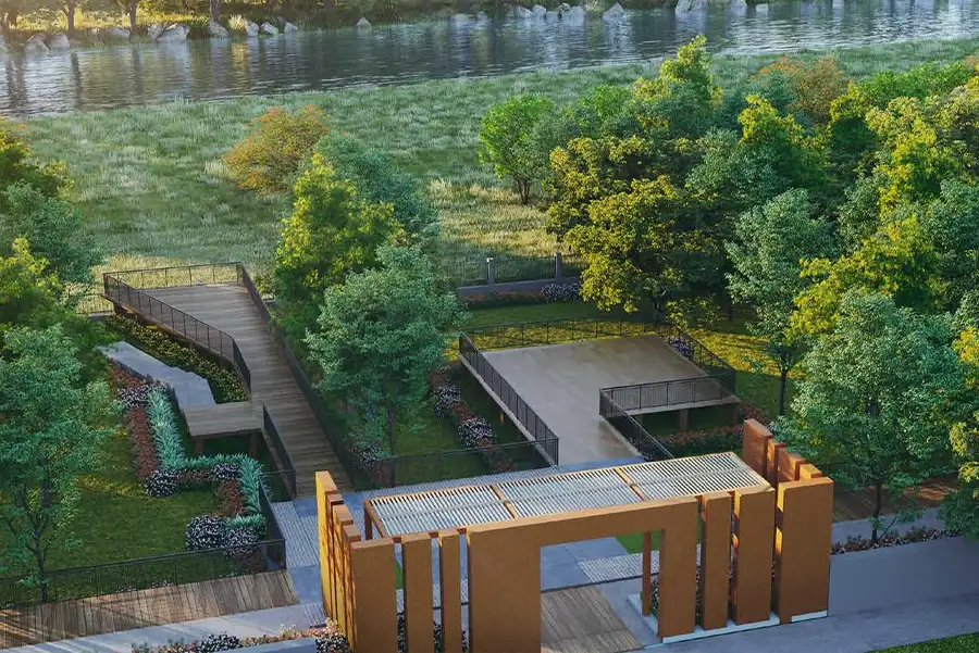 Godrej Samruddhi Marg Entrance