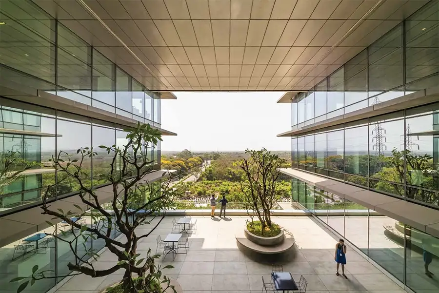 Rivershore Nagpur Open Atrium